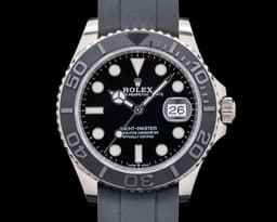 226659 Yacht Master 18K White Gold Black Dial