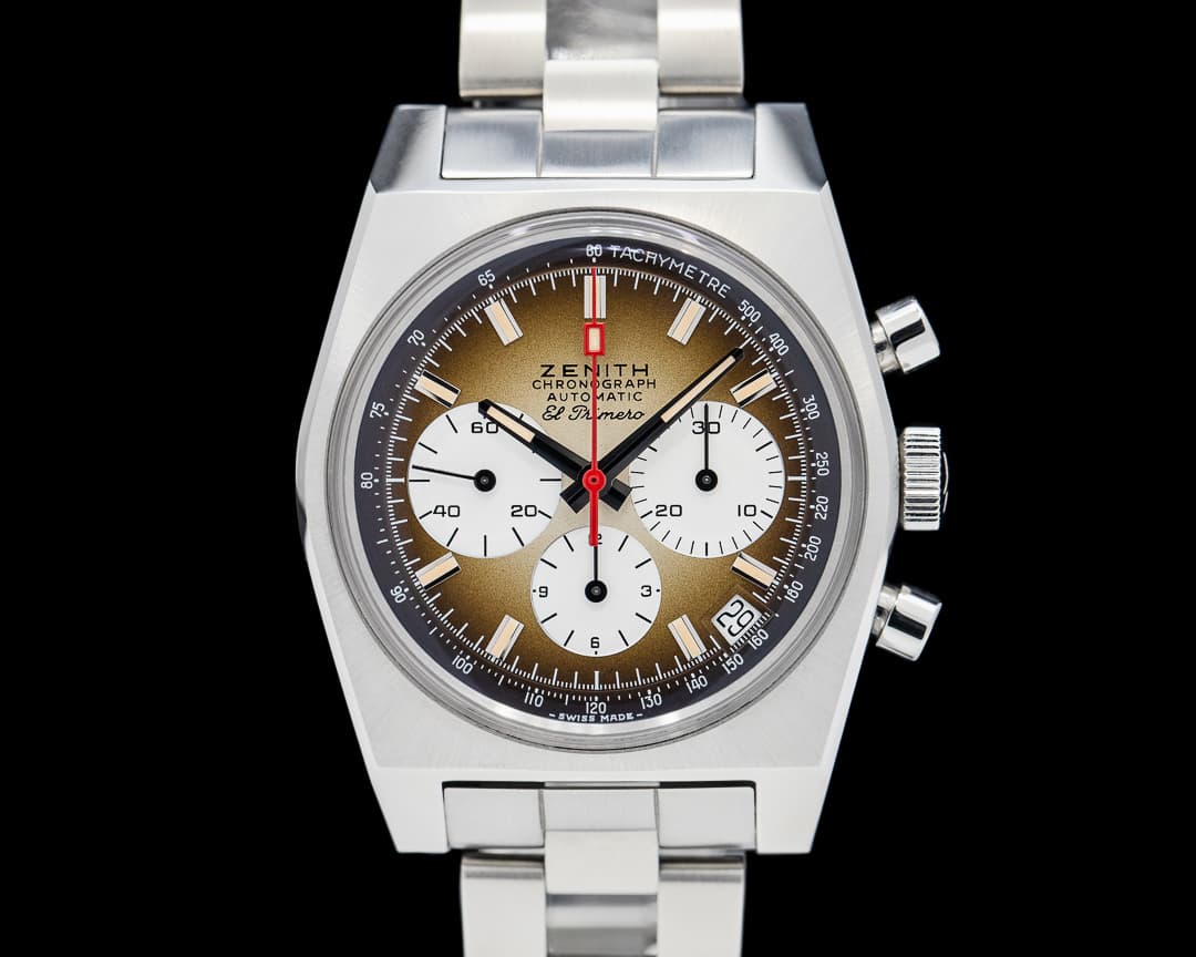 Zenith A385 Chronomaster Revival El Primero SS Brown Dial 2025