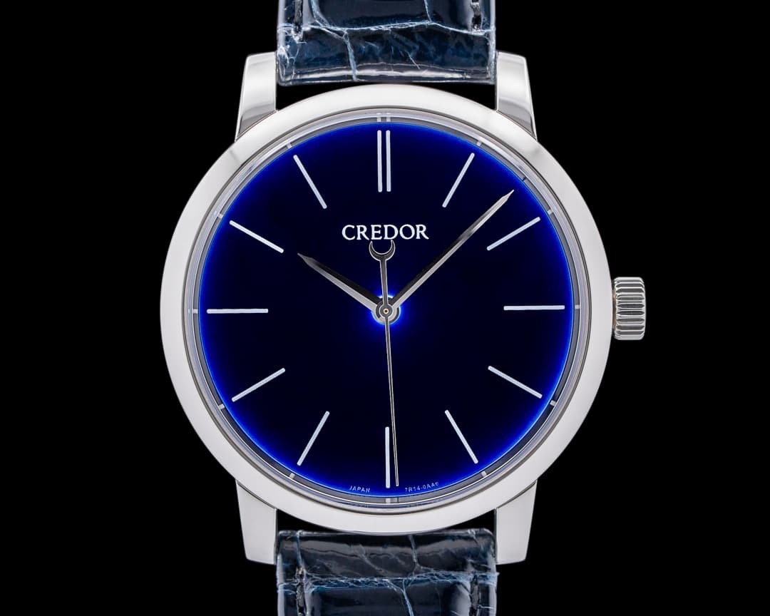 Credor GBLT997 Eichi II Platinum Blue Dial