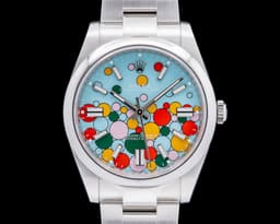 124300 Oyster Perpetual 41MM SS Celebration Dial DISCONTINUED