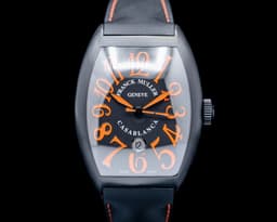 Casablanca Automatic PVD SS Black and Orange