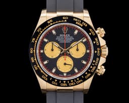 116518LN Daytona "Paul Newman" 18K Yellow Gold Black Dial