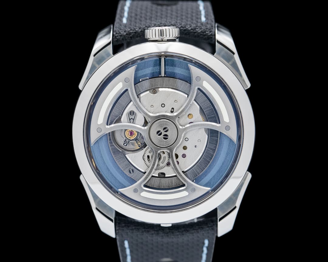 MB&F M.A.D. 1S SS Blue Dial