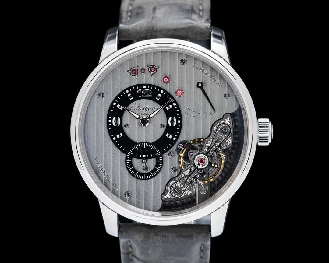 Glashütte Original Panoinverse XL SS Gray Dial