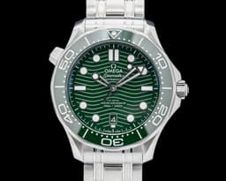 Seamaster Diver 300M Co-Axial Master Chronometer SS Green Dial