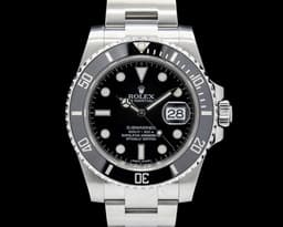 116610LN Submariner Ceramic SS Black Dial