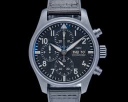 Top Gun Chronograph Ceratanium Black Dial