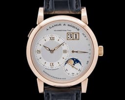 109.032 Lange 1 Moon 18K Rose Gold Silver Dial