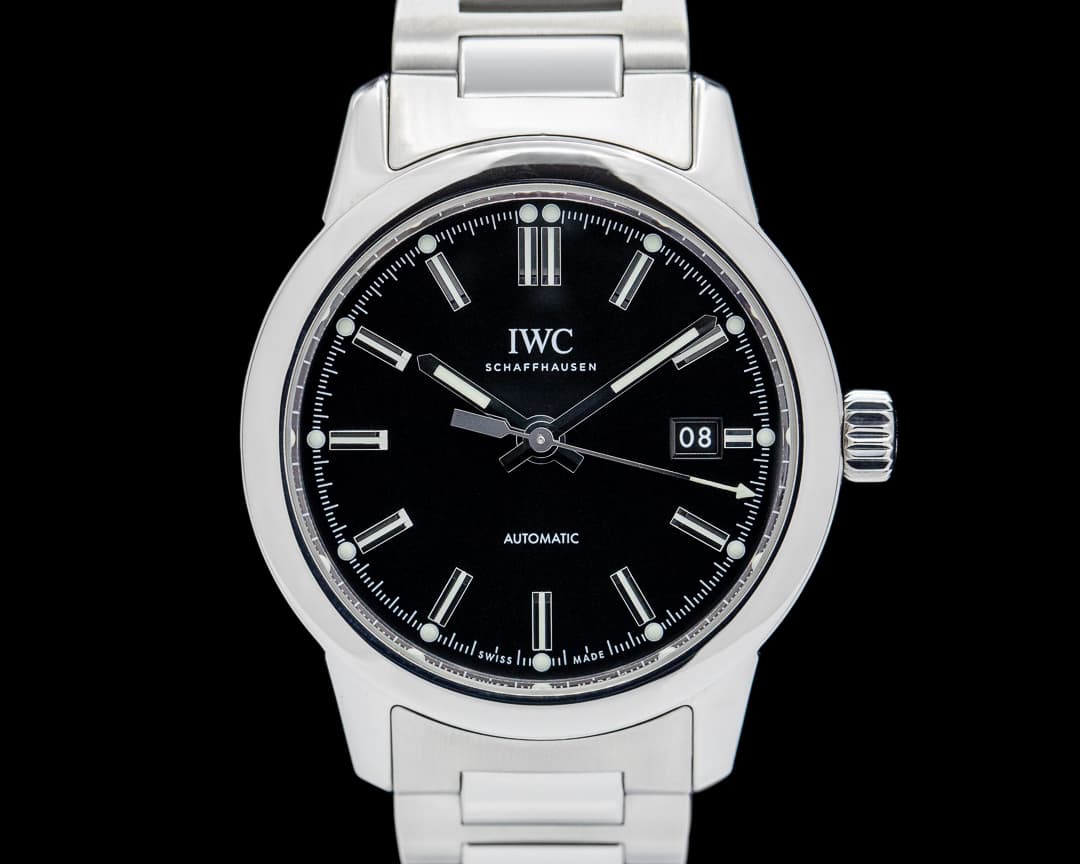 IWC Ingenieur Automatic SS Black Dial