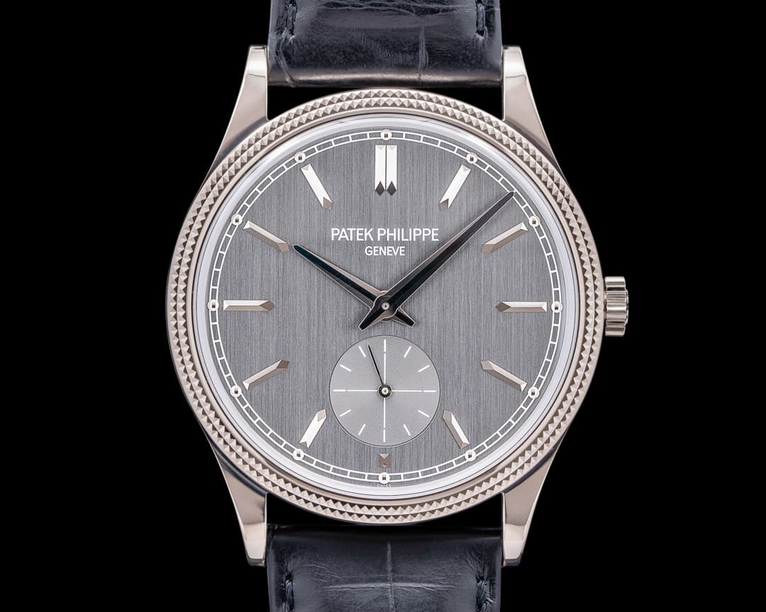 Patek Philippe 6119G Calatrava Manual 18K White Gold Gray Dial