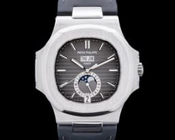 5726 Nautilus Annual Calendar Moonphase SS Gray Dial