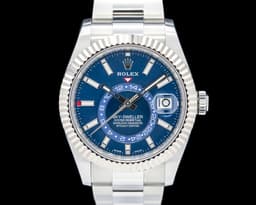 Sky-Dweller 326934 SS Blue Dial