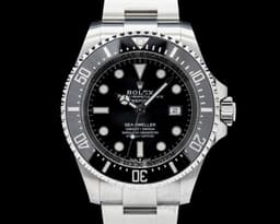 Sea Dweller Deep Sea 126660 SS Black Dial