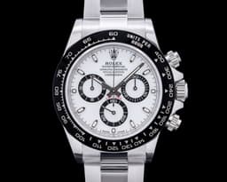 Daytona 116500 Ceramic Bezel "Panda" SS White Dial