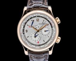 Master World Geographic 18K Rose Gold Silver Dial LIMITED