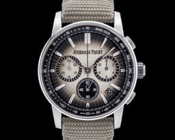Code 11:59 Chronograph SS Smoked Beige Dial