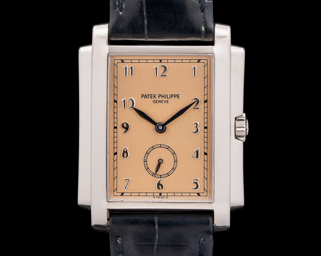 Patek Philippe 5024G Gondolo 18K White Gold Salmon Dial