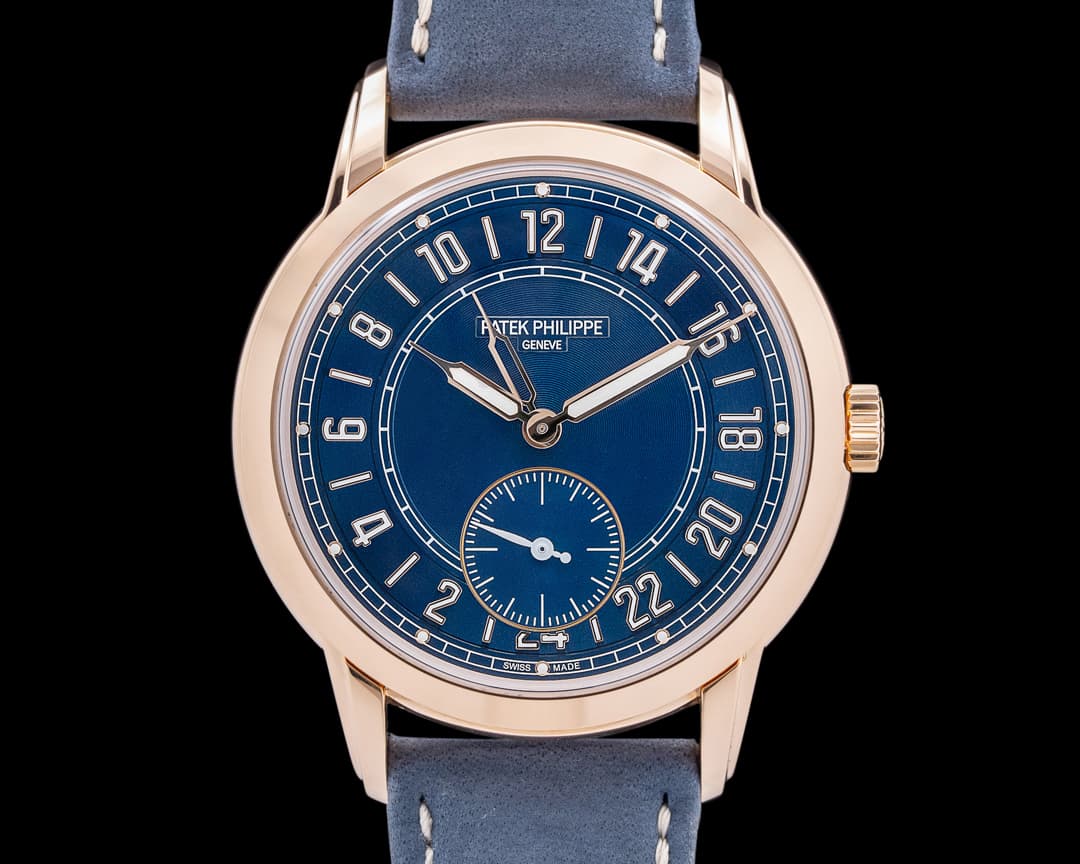 Patek Philippe 5224R Calatrava 24-Hour Display Travel Time 18K Rose Gold 2024