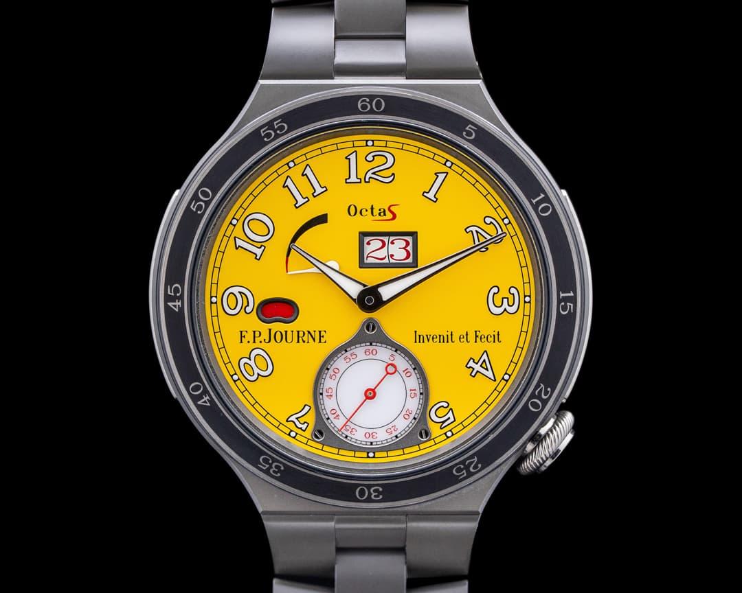 F.P. Journe Octa Sport ARS Titanium Yellow Dial