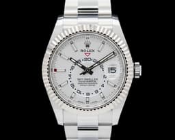 326934 Sky-Dweller SS Silver Dial