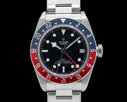 Heritage Black Bay GMT SS Black Dial