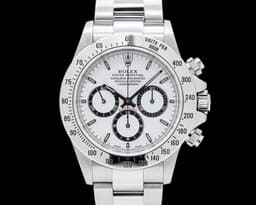 Daytona 16520 "Zenith" SS White Dial C. 1999