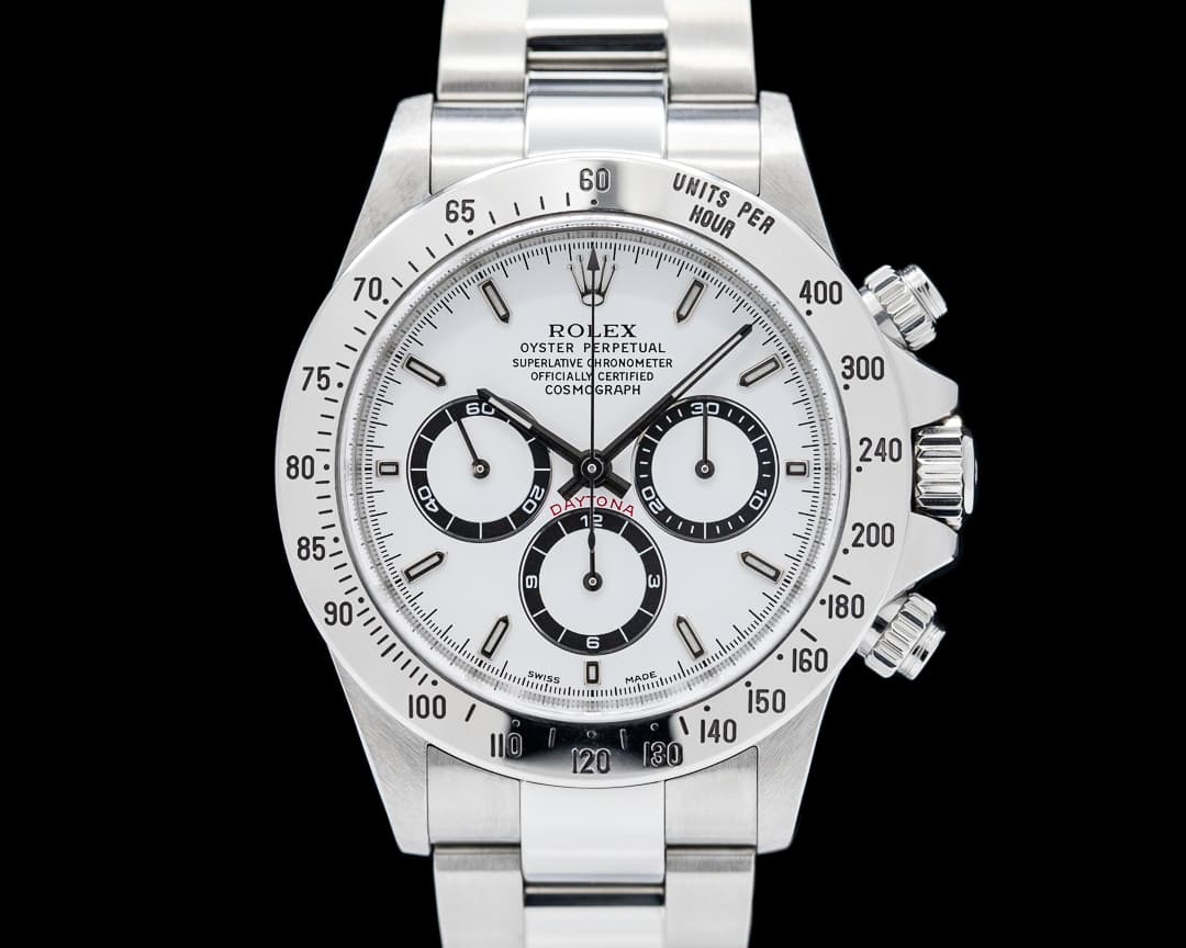 Rolex Daytona 16520 "Zenith" SS White Dial C. 1999