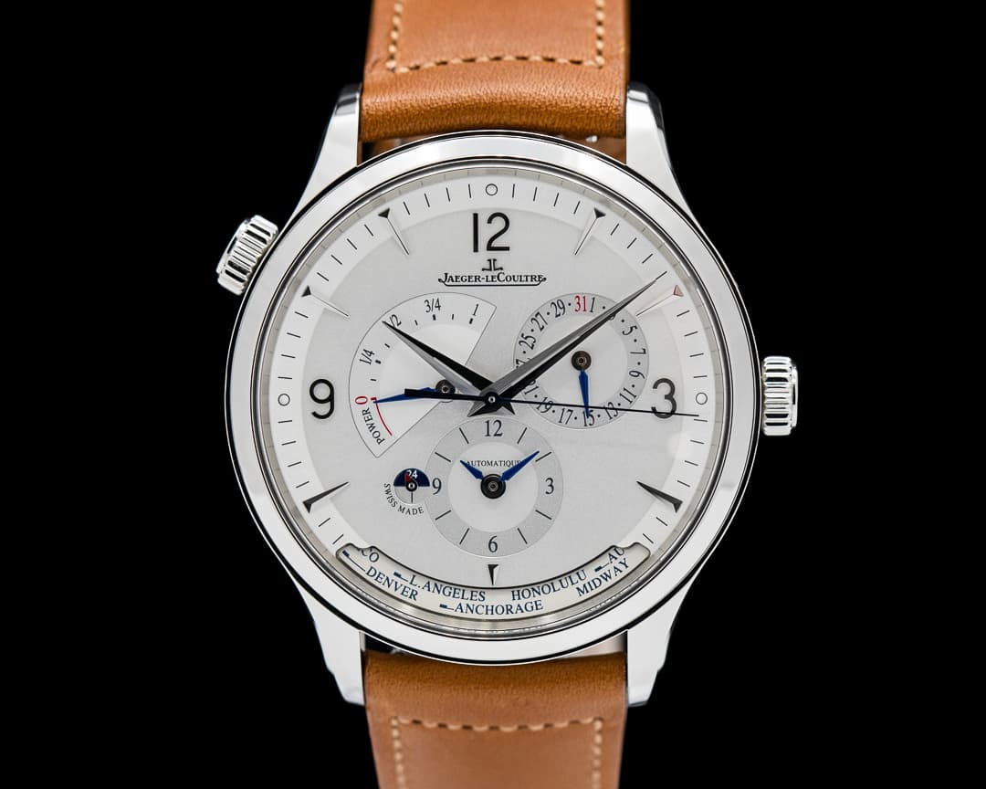 Jaeger LeCoultre Master Control Geographic SS Silver Dial
