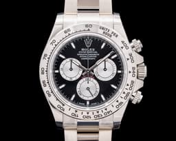 126509 Daytona 18K White Gold Black Dial 2025