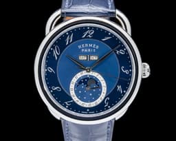 Arceau Grand Lune 43MM Automatic SS Blue Dial