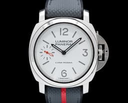 Luminor Luna Rossa PAM01342 SS White Dial