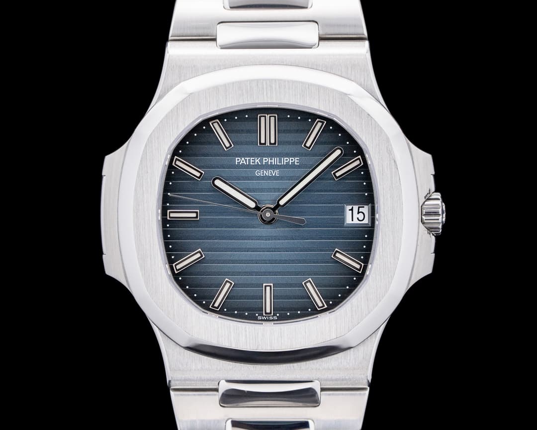 Patek Philippe 5711/1A Jumbo Nautilus SS Blue Dial