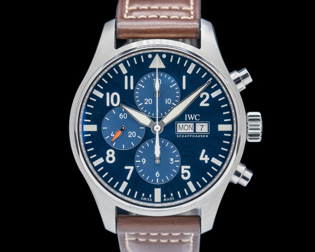 IWC Pilot Chronograph "Le Petit Prince" SS Blue Dial
