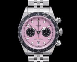 Black Bay Chronograph SS Pink Dial 2024