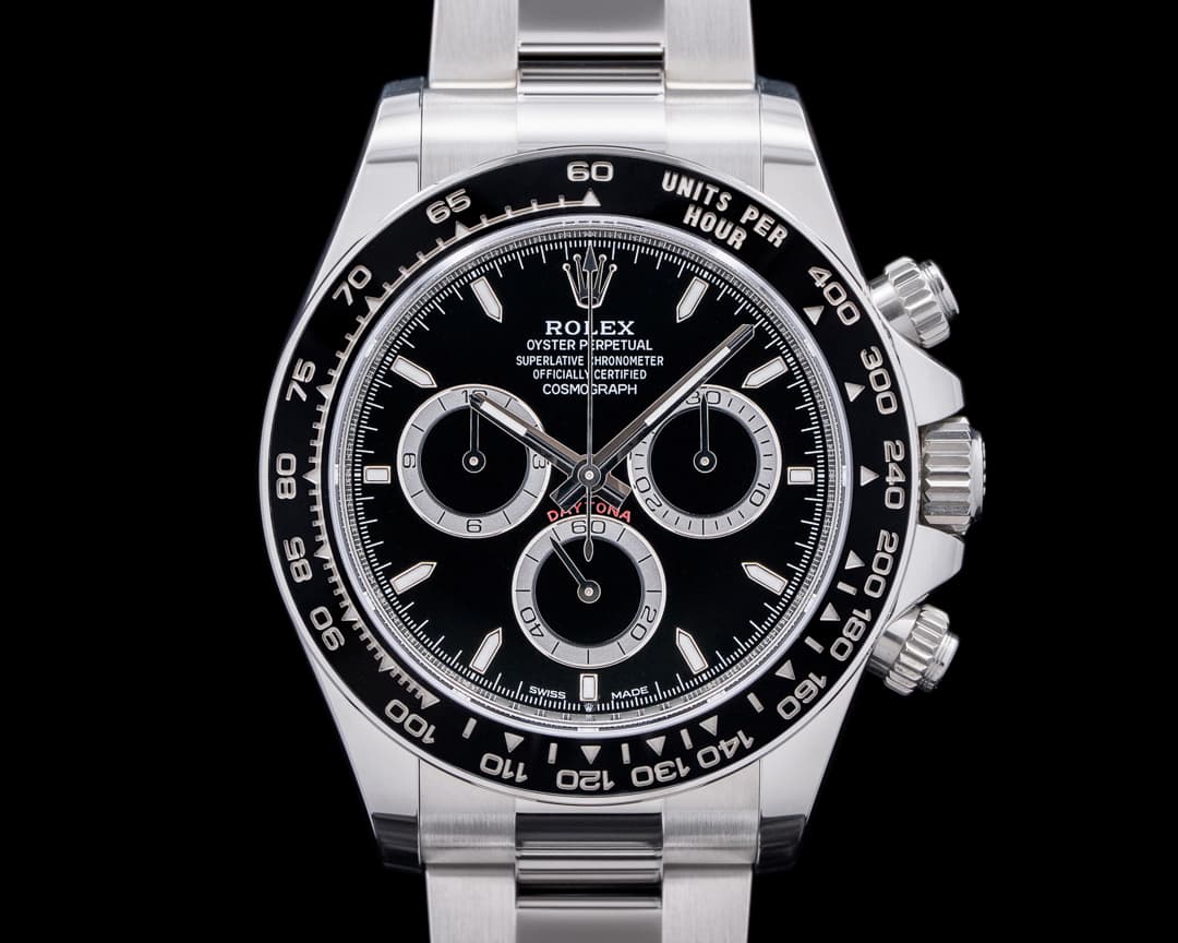 Rolex 126500 Daytona SS Black Dial 2024