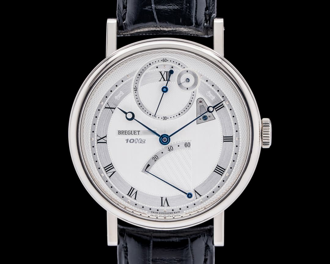 Breguet Classique Chronométrie 7727 18K White Gold Silver Dial