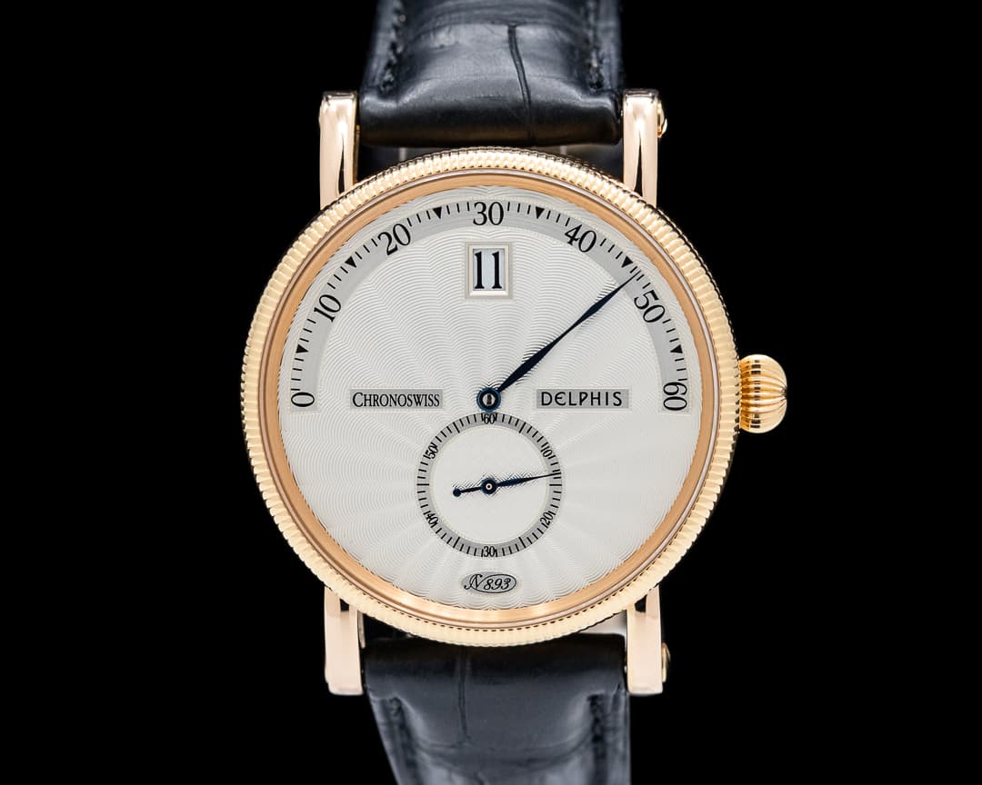 Chronoswiss Delphis Jump Hour Retrograde Minutes 18K Rose Gold