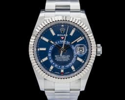 Sky-Dweller 326934 SS Blue Dial