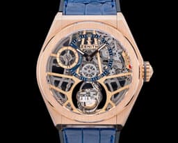 Defy Zero G "Gravity Control" 18k Rose Gold 44MM