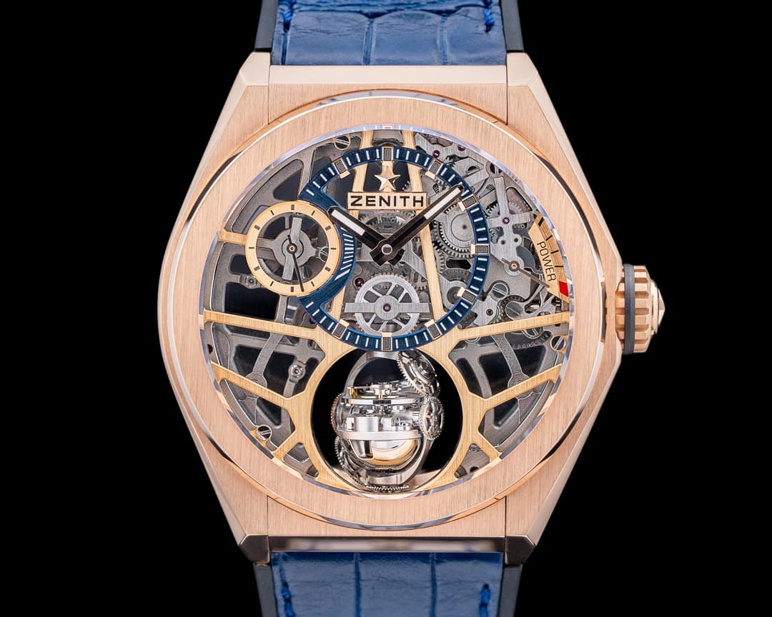 Zenith Defy Zero G "Gravity Control" 18k Rose Gold 44MM