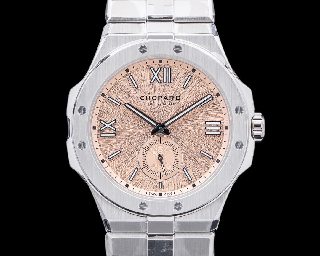 Chopard Alpine Eagle XPS LUC SS Salmon Dial UNWORN