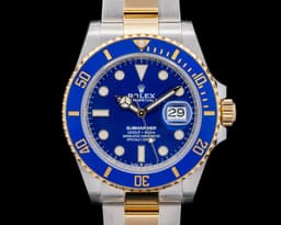 Submariner 126613LB 18K Yellow Gold / SS Blue Dial
