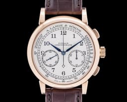 414.032 1815 Chronograph 18K Rose Gold Silver Dial