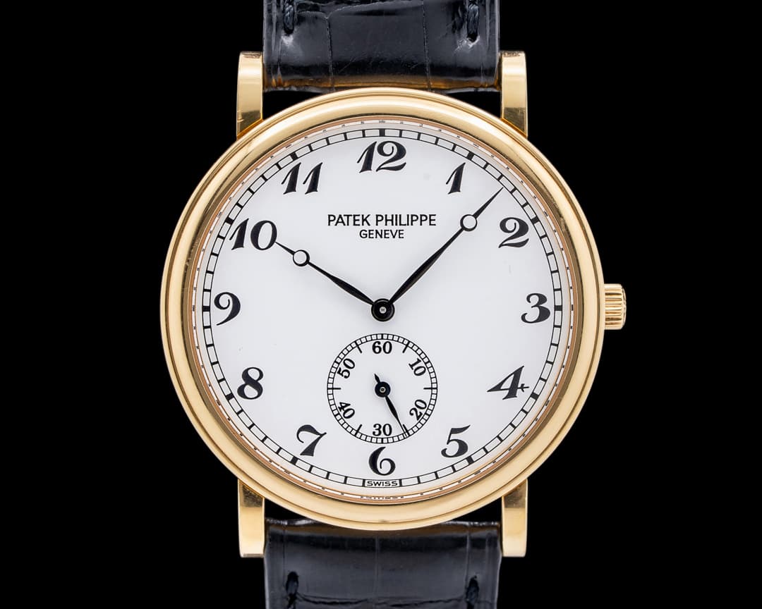 Patek Philippe Calatrava Manual Wind 18K Yellow Gold