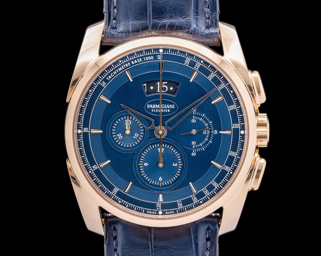 Parmigiani Tonda Metrographe RG 40MM Blue Dial