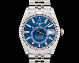Sky-Dweller 326934 Jubilee SS Blue Dial