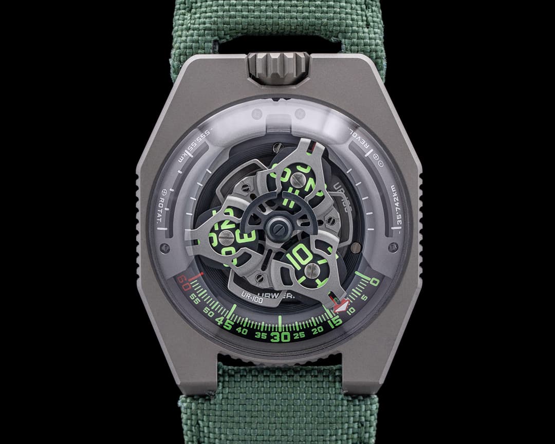 URWERK UR-100 SpaceTime Gunmetal LIMITED TO 25 PIECES