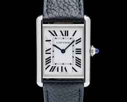 Tank Must Large Quartz SS Silver Dial