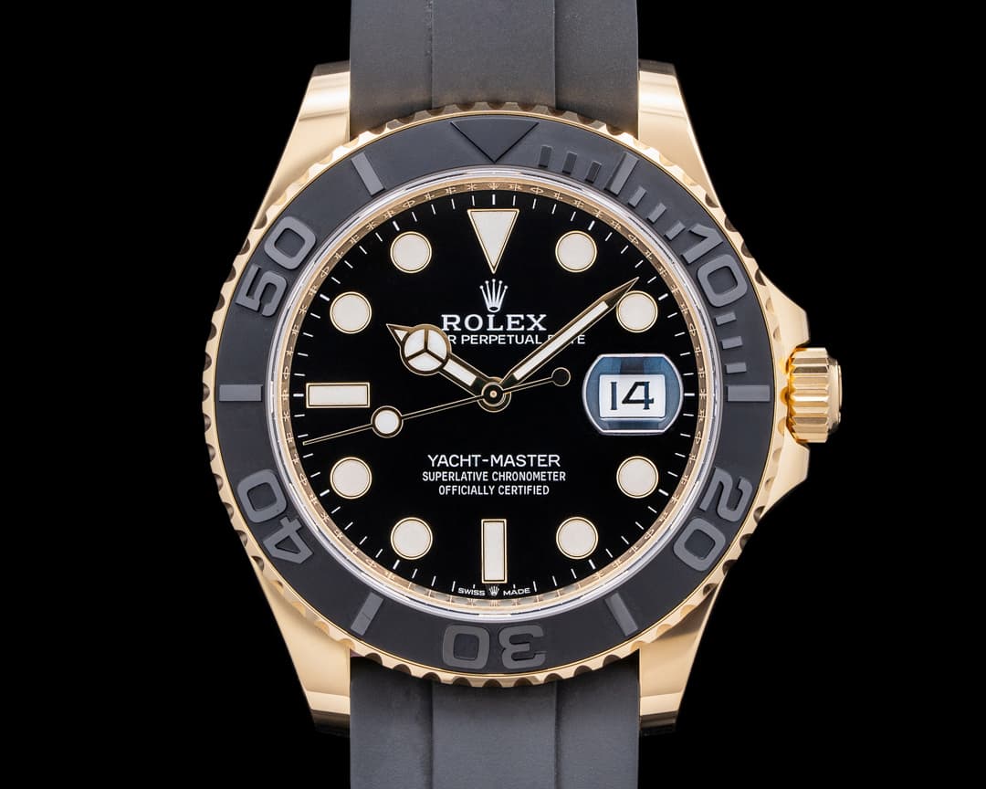 Rolex Yacht Master 226658 18K Yellow Gold Black Dial