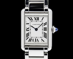Tank Solo Small Quartz SS Silver Dial